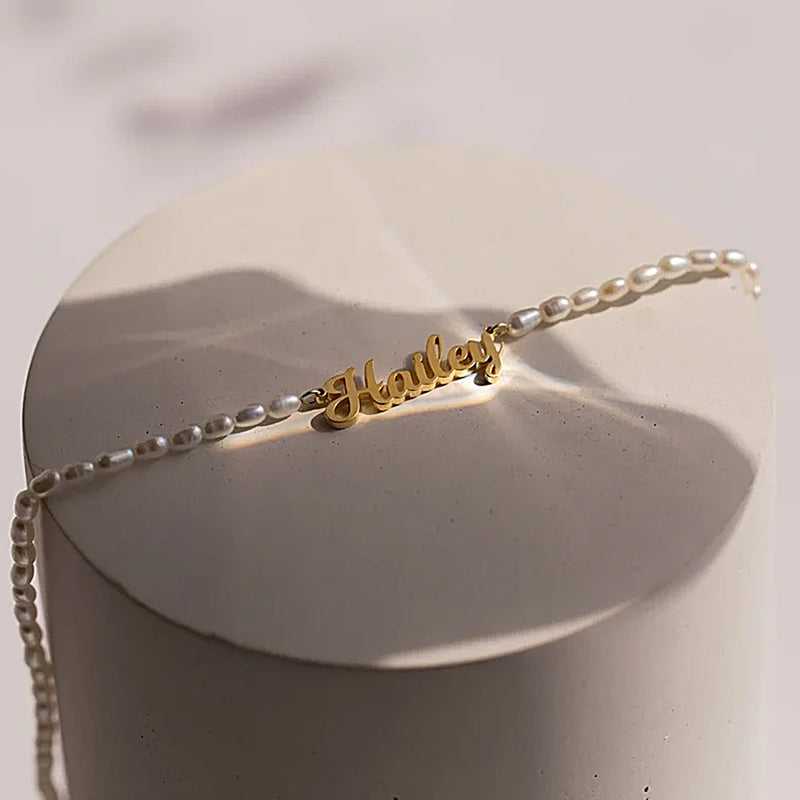 Pärlskrift - Ditt namn, vår elegans.